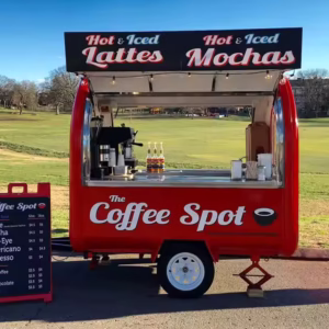 New Fast Food Truck Trailer Food Cart