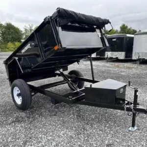 Premier 5 x 8 Low Profile Dump Trailer – Spreader Gate