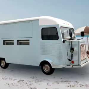 Factory Custom Fast Electric Catering Vending Van Trailer Mobile Retro Food Truck Fast Food Van with Full Kitchen